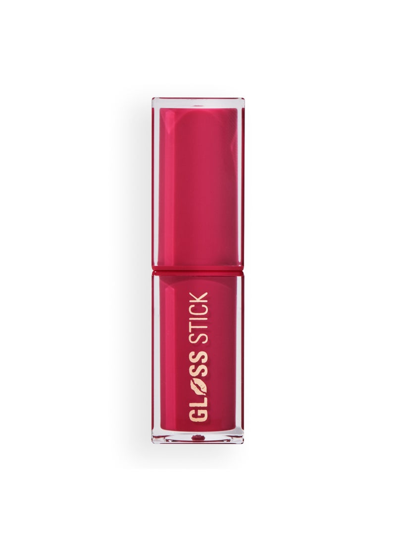 REVOLUTION Pout Shine Glossy Lipstick Sour Berry - Image 1